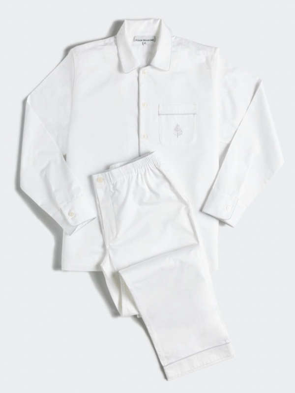 Men's Hotel Pajama Set - Signature White /